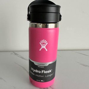 Hydro Flask Travel Coffee Flask - Carnation - 16 oz